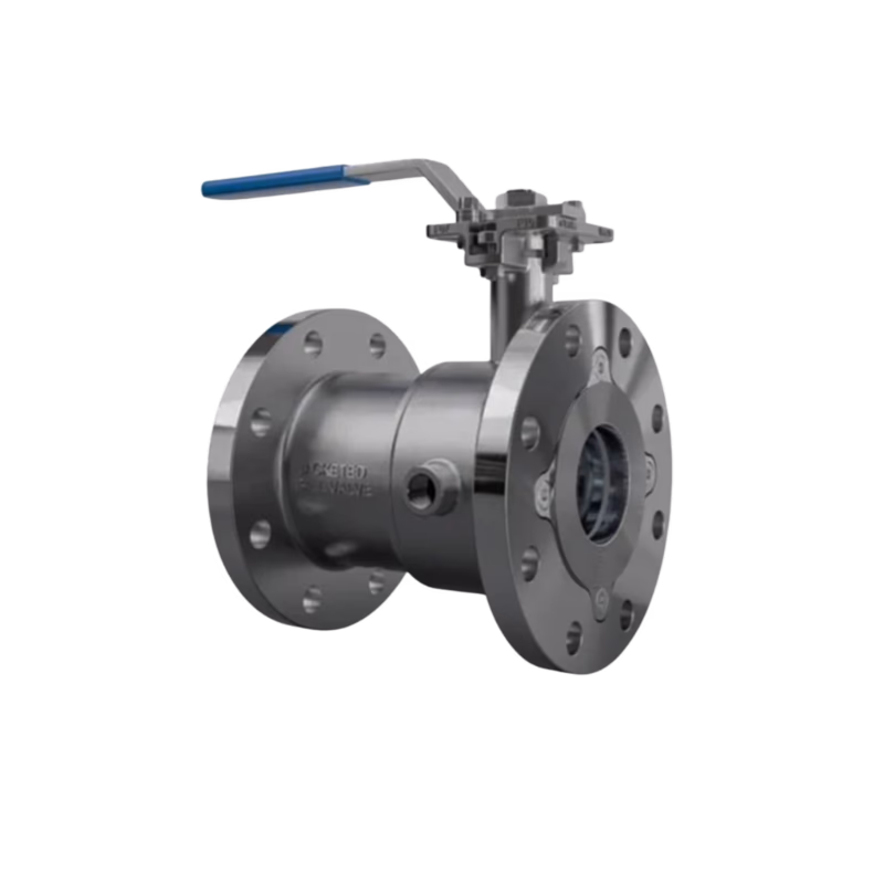 CS / SS - JACKETED BALL VALVE - FL - Variant 1 - Jacketed Ball Valves by Caliber Valves | WCB / CF8 / CF8M / CF3M, Size: 25 to 200 DN