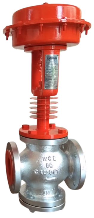 2 Way / 3 Way - PNEUMATIC DIAPHRAGM ACTUATED CONTROL VALVE - FL - Variant 1 - Automation Valves by Caliber Valves | WCB / CF8 / CF8M, Size: 25 to 150 DN