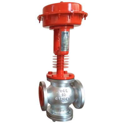 2 Way / 3 Way - PNEUMATIC DIAPHRAGM ACTUATED CONTROL VALVE - FL - Variant 1 - Automation Valves by Caliber Valves | WCB / CF8 / CF8M, Size: 25 to 150 DN