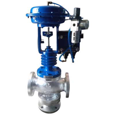 2 Way / 3 Way - PNEUMATIC DIAPHRAGM ACTUATED CONTROL VALVE - FL - Variant 2 - Automation Valves by Caliber Valves | WCB / CF8 / CF8M, Size: 25 to 150 DN