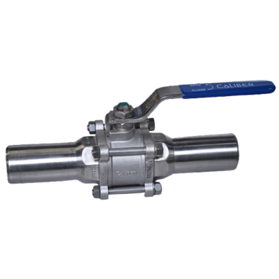 CS / SS - SP / 3P BALL VALVE - SE / SW / BW / TC - Variant 2 - Ball Valves by Caliber Valves | WCB / CF8 / CF8M / CF3M, Size: 15 to 100 DN