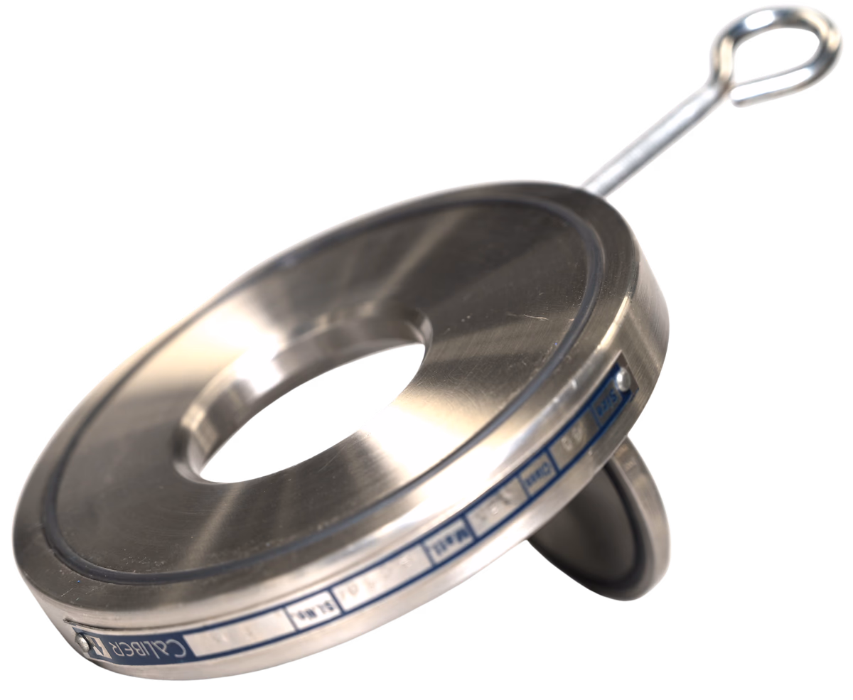 CI / CS / SS WAFER CHECK VALVE - Wafer - Variant 2 - Wafer/Dual Plate Check Valves by Caliber Valves | CI / WCB / CF8 / CF8M, Size: 25 to 600 DN