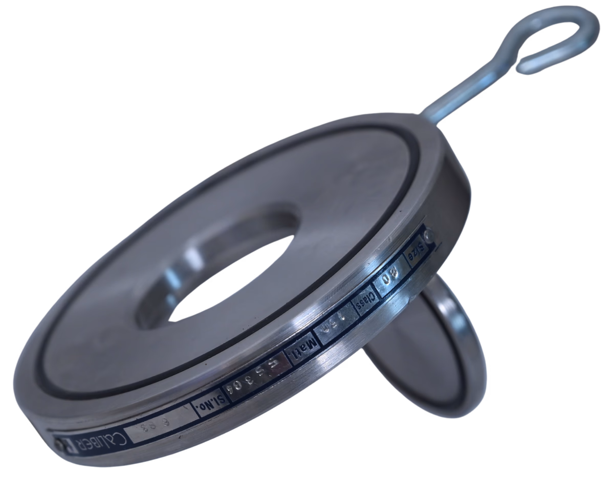 CI / CS / SS WAFER CHECK VALVE - Wafer - Variant 3 - Wafer/Dual Plate Check Valves by Caliber Valves | CI / WCB / CF8 / CF8M, Size: 25 to 600 DN