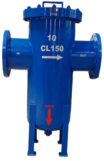 CS / SS BASKET STRAINER - FL - Variant 2 - Strainers by Caliber Valves | MS / WCB / SS 304 / SS 316, Size: 50 to 600 DN