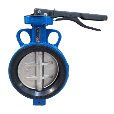 CI / CS / BUTTERFLY VALVE - Wafer / Double Flange / Lug Type - Variant 2 - Butterfly Valves by Caliber Valves | CI / SGI / WCB / CF8 / CF8M, Size: 40 to 600 NB